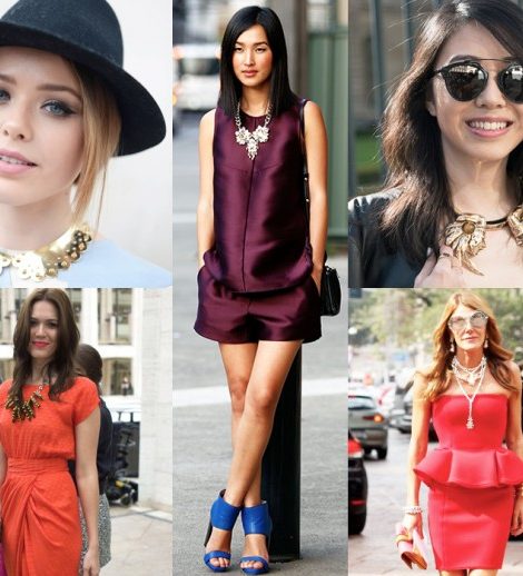 Style Crush: и вновь массивные колье — тенденции сезона весна/лето 2015