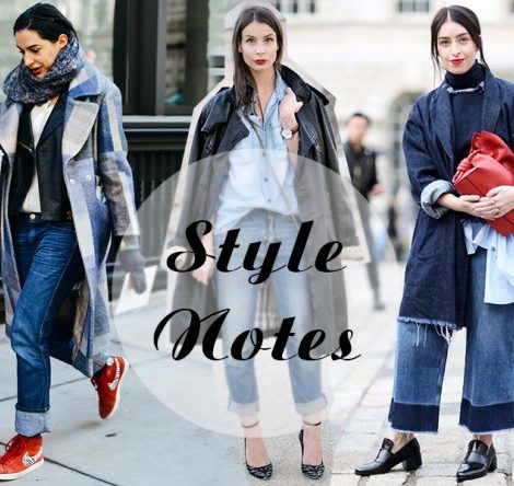 Style Notes: 5 способов носить деним этой осенью