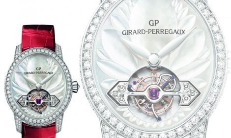 Часы & Караты: Tourbillon with Gold Bridge от Girard-Perregaux