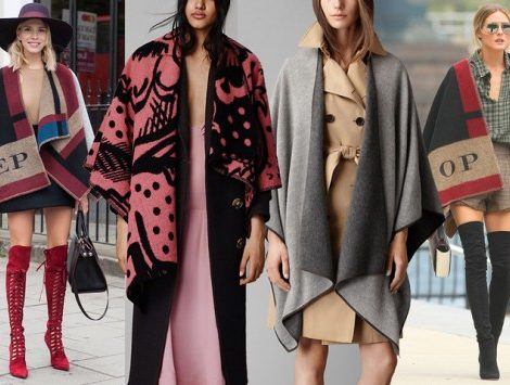 Star Look: персонализированные пончо Burberry