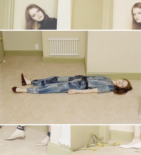 Style Notes: «ускользающая красота» в рекламной кампании новой коллекции Виктории Бекхэм