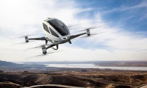 Posta Dubai: первый в мире пассажирский дрон начнет курсировать в Дубае