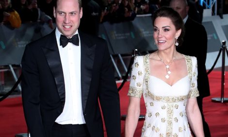 Герцоги Кембриджские и другие гости церемонии BAFTA в Лондоне