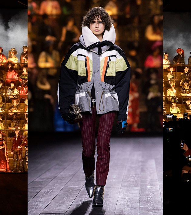 «Костюмная драма»: в Париже показали коллекцию Louis Vuitton осень-зима 2020/ 2021