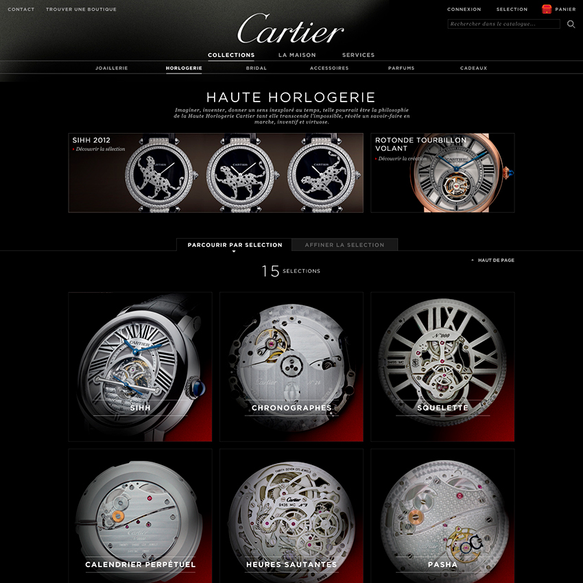 #PostaБизнес: Cartier запускает онлайн-платформу для новых моделей часов