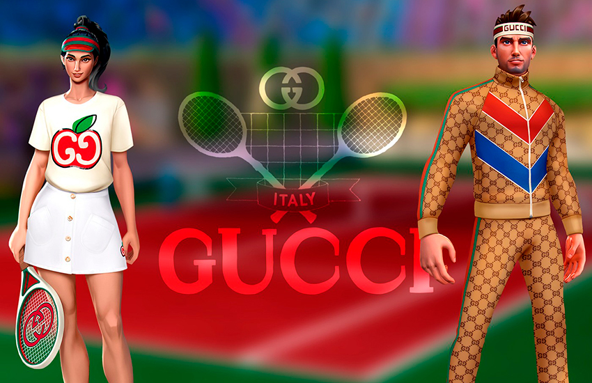 Модный дом Gucci объявил о грядущем выпуске коллаборации с Tennis Clash
