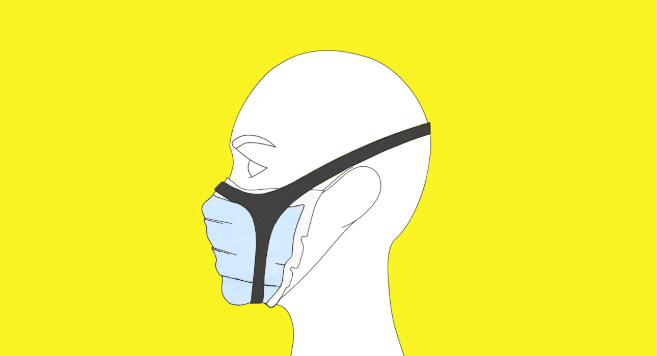Превратить медицинскую маску в более надежное средство защиты поможет лайфхак