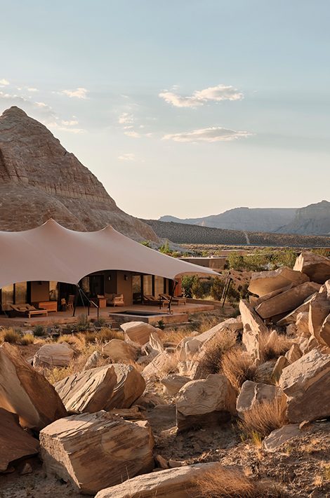 Camp Sarika в сердце американской пустыни: «палаточный лагерь» в стиле люкс