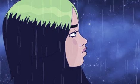 Вышел новый клип Билли Айлиш на песню My Future — он сделан в жанре анимации