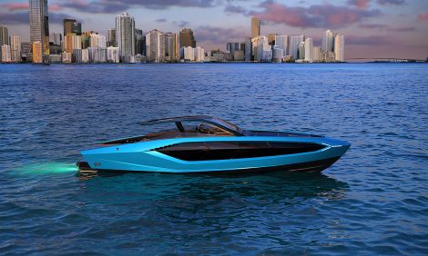 Катера & Яхты. На Lamborghini — по морским просторам: итальянский бренд представил новую моторную яхту
