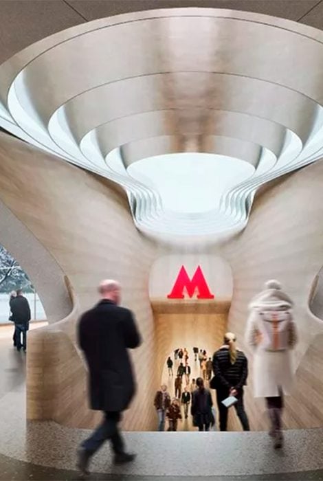 Архитектурное бюро Захи Хадид спроектирует дизайн московской станции метро
