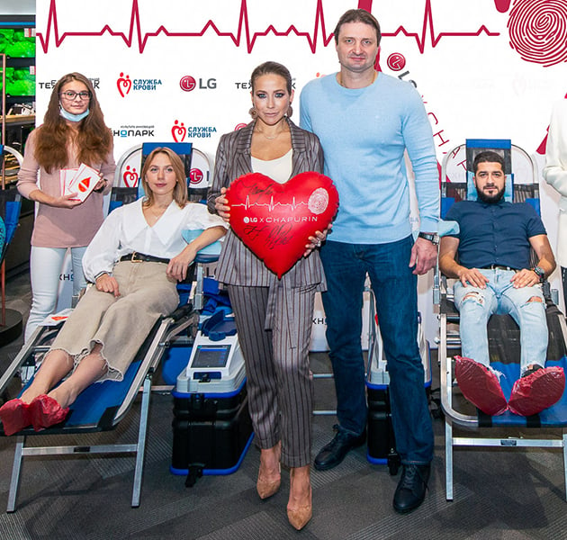 День донора — совместный проект «Технопарка» и LG в благодарность врачам и донорам крови