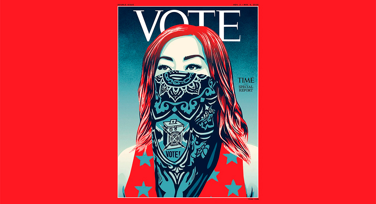 Журнал Time сменил название — но только для спецвыпуска о выборах