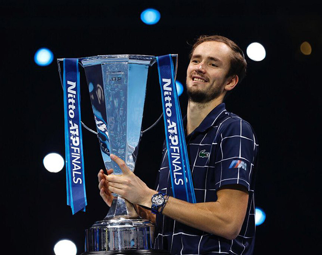 24-летний россиянин Даниил Медведев выиграл Итоговый турнир АТР