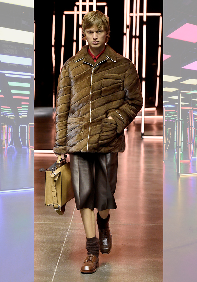 Men in Style: показ мужской коллекции Fendi осень-зима 2021