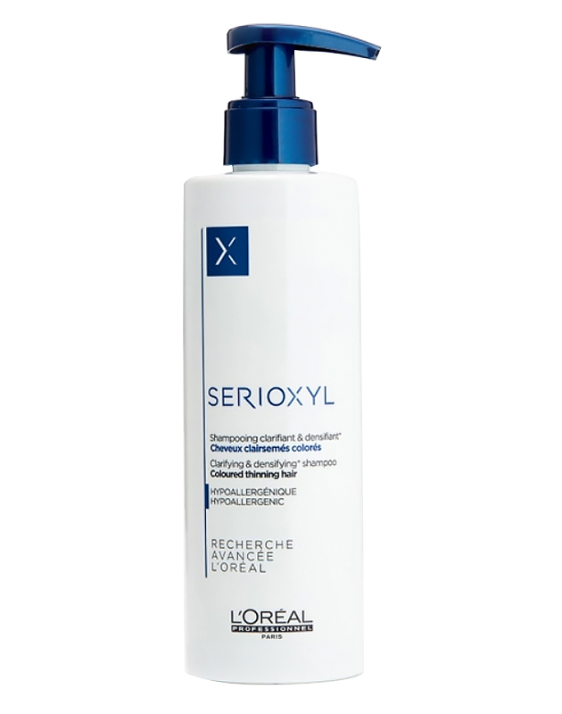 Уплотняющий шампунь для истонченных натуральных волос Serioxyl, L’Oreal Professionnel
