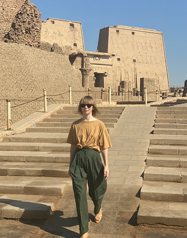 Вика Газинская — о путешествии в Египет