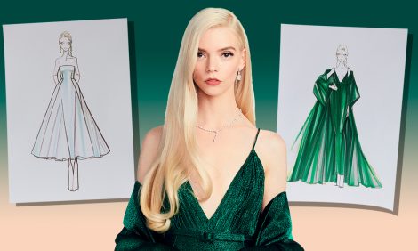 Savoir-Faire: как создавались платья Dior Haute Couture для Ани Тейлор-Джой к церемонии «Золотого глобуса»