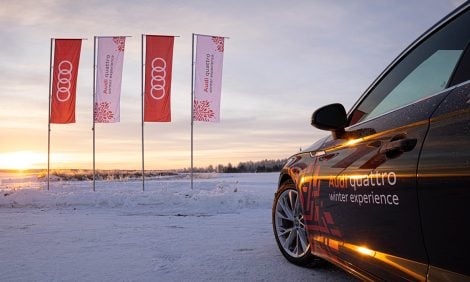 Авто с Яном Коомансом: озеро, зима, Audi — на этот раз в Тюмени!