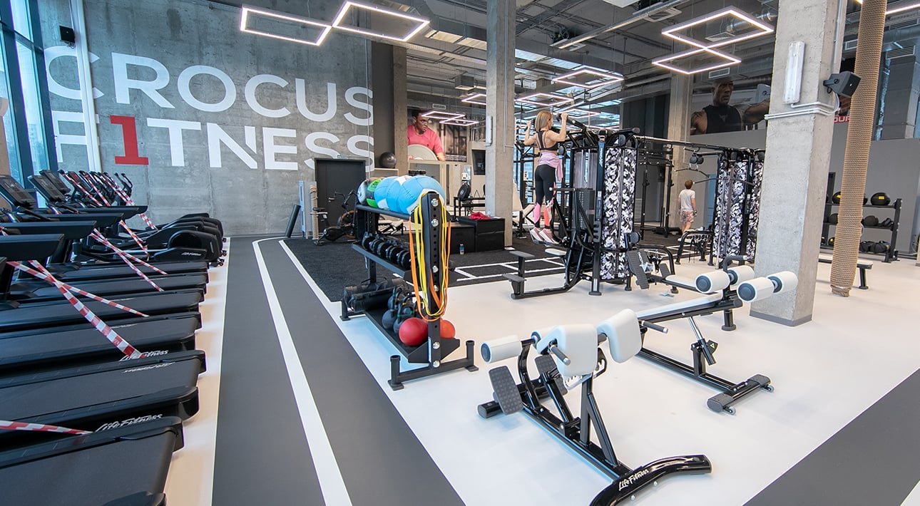 Город: открытие нового семейного фитнес-клуба Crocus Fitness
