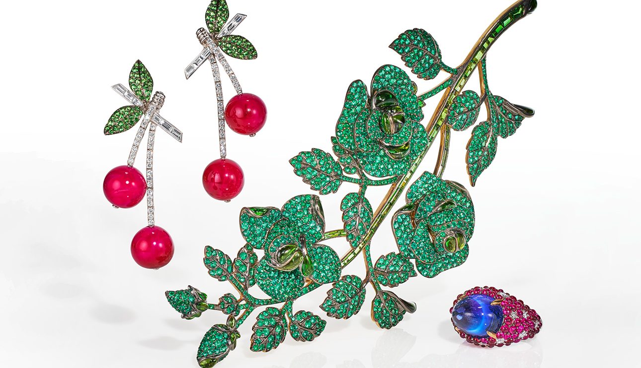 Онлайн-аукцион Christie’s «Цветочный каприз: ювелирные украшения Микеле делла Валле» проходит с 3 по 17 марта 2021 года
