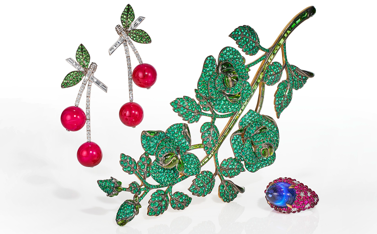 Онлайн-аукцион Christie’s «Цветочный каприз: ювелирные украшения Микеле делла Валле» проходит с 3 по 17 марта 2021 года