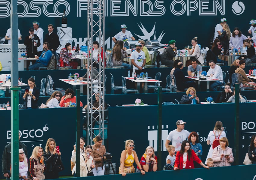 Третий благотворительный теннисный турнир Bosco Friends Open