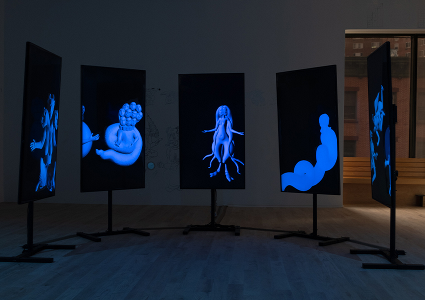 Галерея Fragment открылась в Нью-Йорке выставкой MAJLIS AL-JINN иранской художницы Морехшин Аллахьяри