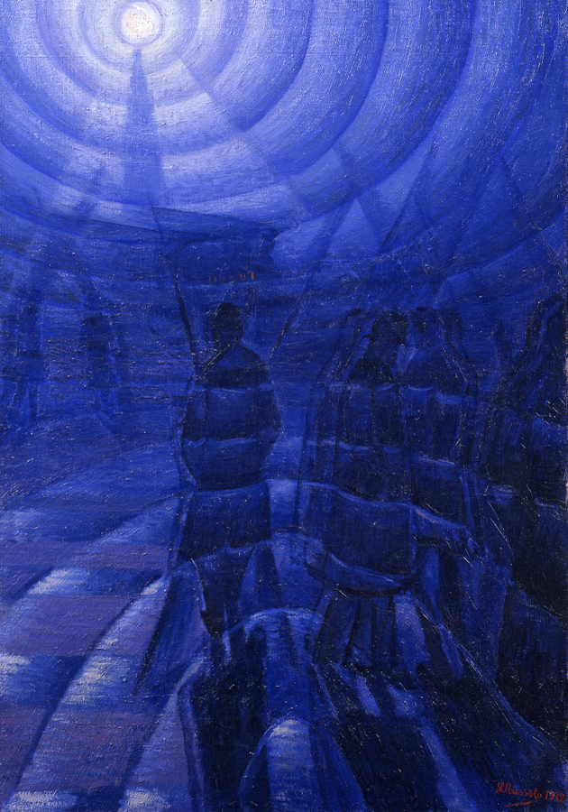 Луиджи Руссоло. Плотность тумана. 1912