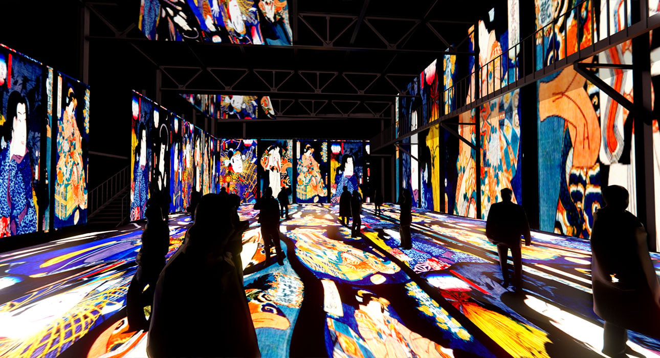 PоstaArt: в Центре цифрового искусства Artplay Media открывается новая мультимедийная выставка «Искусство Японии: от Хокусая до современности»
