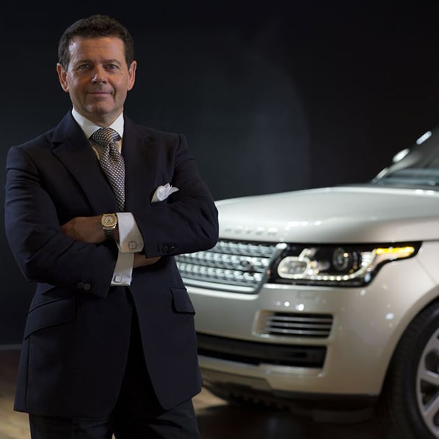 Профессор Джерри Макговерн, директор по дизайну Jaguar Land Rover