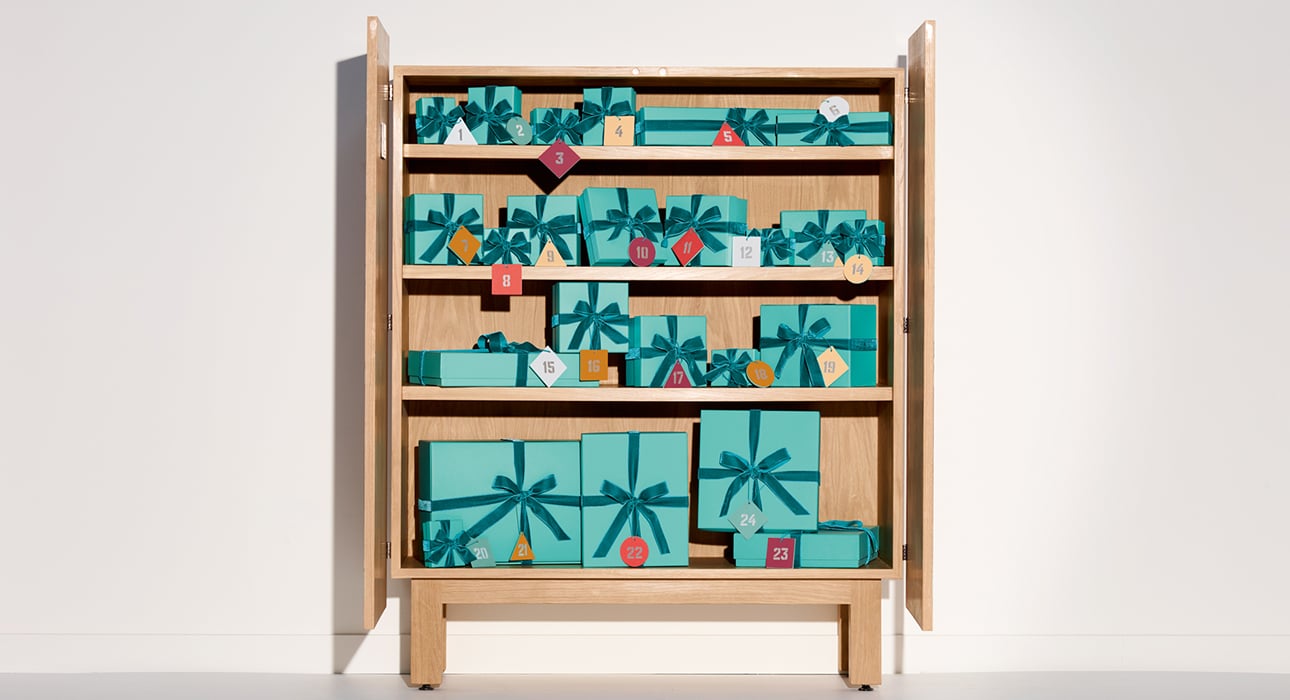 Идея подарка: адвент-календарь Tiffany & Co., посвященный работе Жан-Мишеля Баскии «Равный Пи»