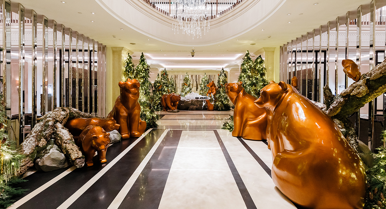 Дизайн & Декор: новогоднее оформление отеля Four Seasons Hotel Moscow от команды LID’S EVENTHOUSE