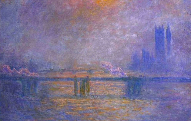 Клод Моне, Мост Чаринг-Кросс, Темза, 1903 г.