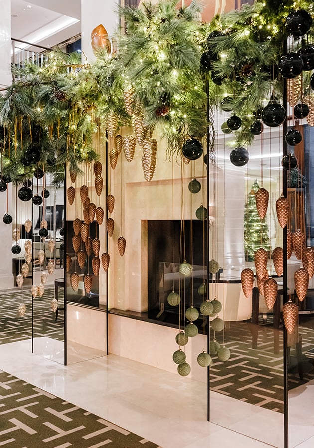 Дизайн & Декор: новогоднее оформление отеля Four Seasons Hotel Moscow от команды LID’S EVENTHOUSE
