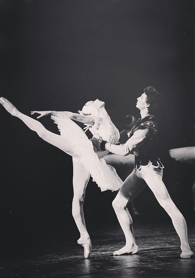 Изабель Герин и Лоран Илер в балете «Лебединое озеро»