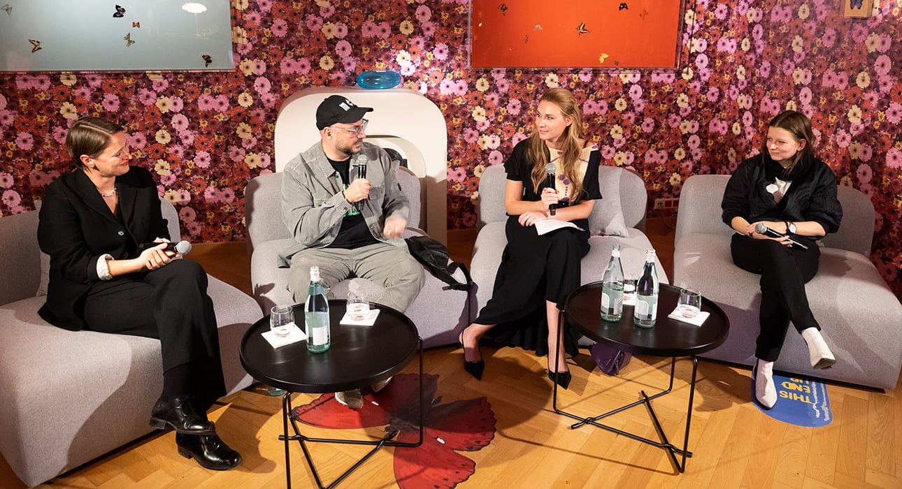 Открытие передвижного социального клуба Prada Mode в Москве