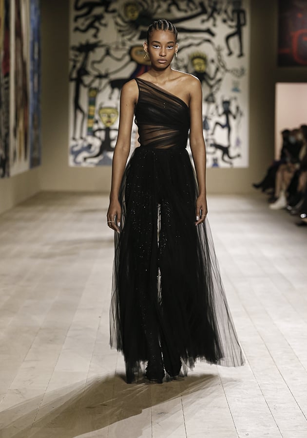 Style Notes: показ кутюрной коллекции Dior весна-лето 2022