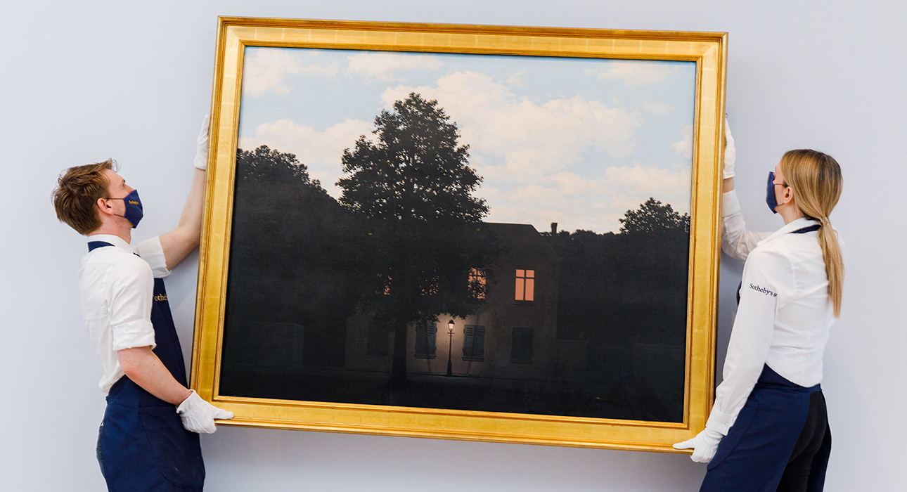 «Империя света»: одна из самых известных картин Рене Магритта будет продана на аукционе Sotheby’s в Лондоне