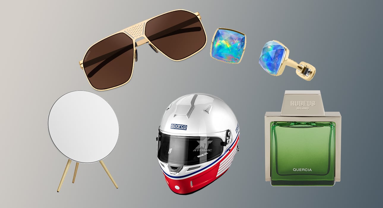 Идея подарка: шлемы для автоспорта, идеальные запонки и солнцезащитные очки и другие подарки к 23 февраля