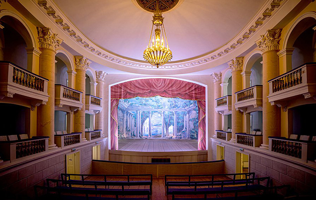 Зрительный зал Театра Гонзаги (© Музей-усадьба «Архангельское») 