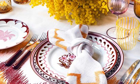 Дизайн &amp;&nbsp;Декор: итальянский бренд Aquazzura запустил коллекцию посуды и&nbsp;аксессуаров