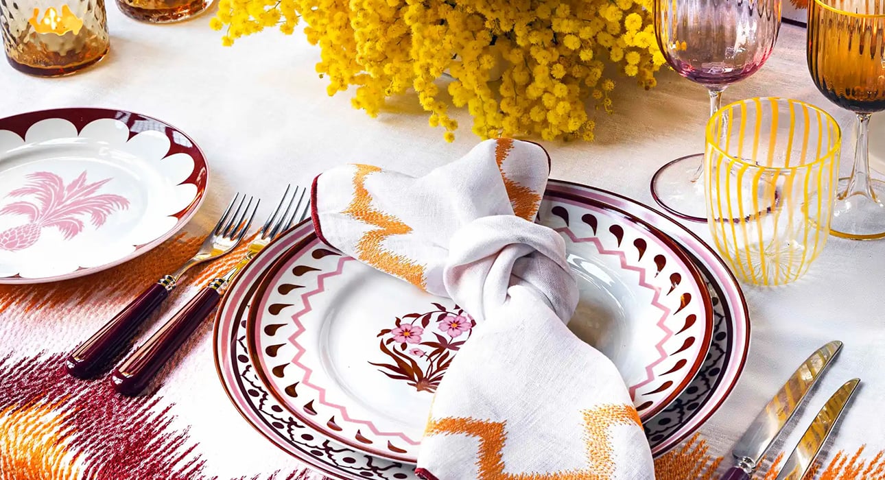 Дизайн & Декор: итальянский бренд Aquazzura запустил коллекцию посуды и аксессуаров