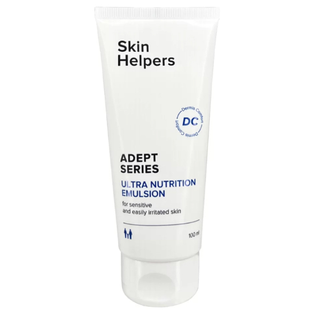 У бренда профессиональной косметики Skin Helpers (в линейке Adept) вышла новинка для чувствительной кожи — Ультрапитательная эмульсия