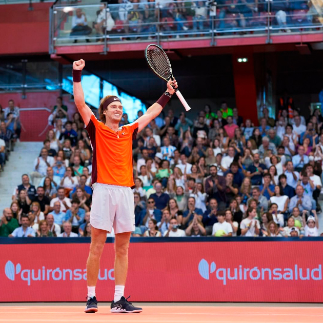 Андрей Рублев выиграл турнир Gijon Open в Испании
