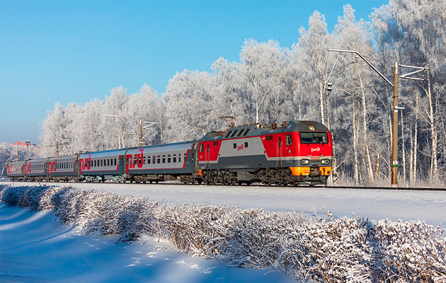 РЖД на зимние праздники запустят шесть туристических поездов