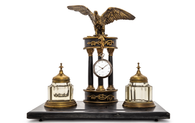 Часы, изготовленные в 1794 году фабрикой Петра Нордштейна — одним из первых часовых производств, учрежденных по указу Екатерины II