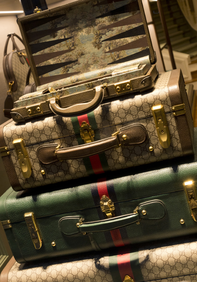 Gucci открыл первый багажный бутик в Париже