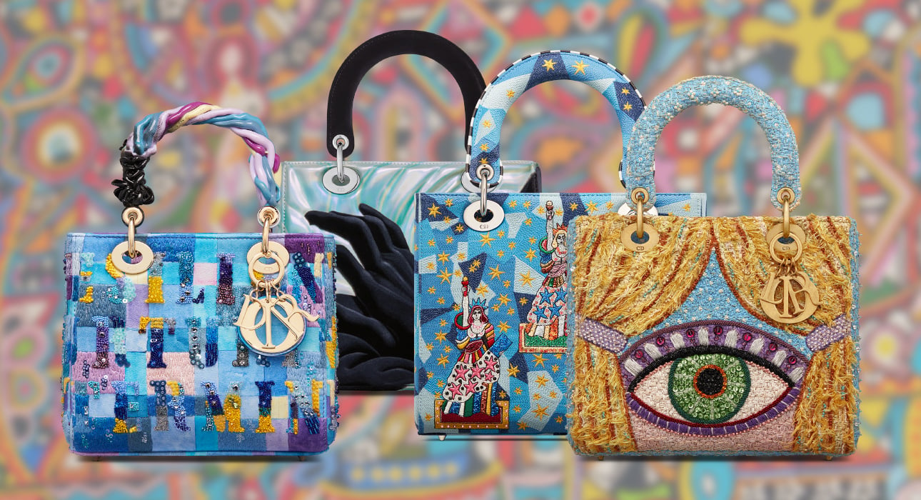 Новые интерпретации идеальной сумки в «седьмом сезоне» проекта Dior Lady Art