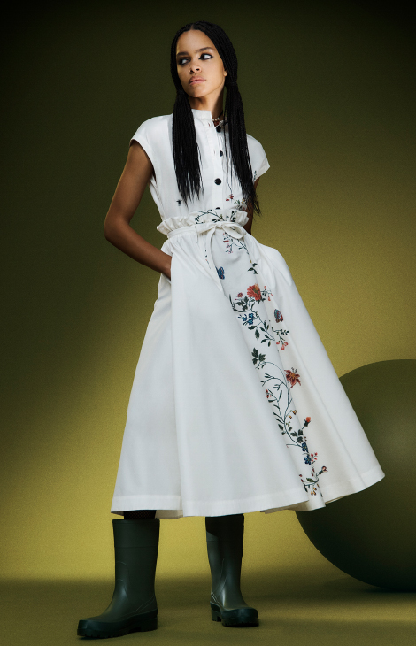 Style Notes: цветочные мотивы Dior весна-лето 2023